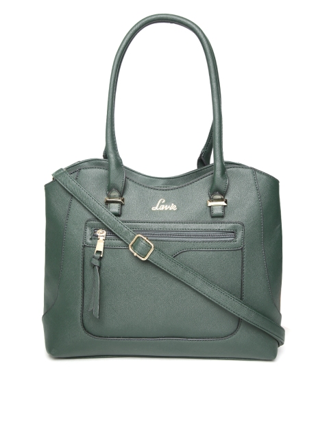 

Lavie Green Solid Shoulder Bag