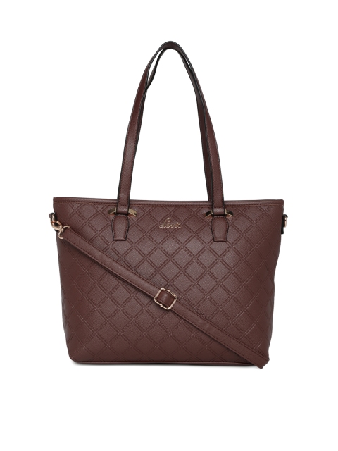 

Lavie Brown Textured Shoulder Bag