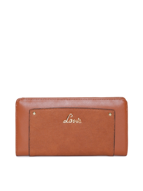 

Lavie Women Brown Solid Two Fold Wallet