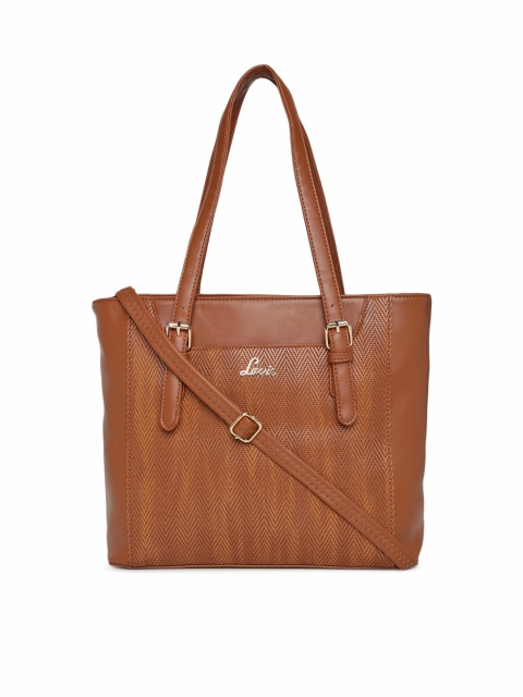 

Lavie Tan Brown Textured Shoulder Bag
