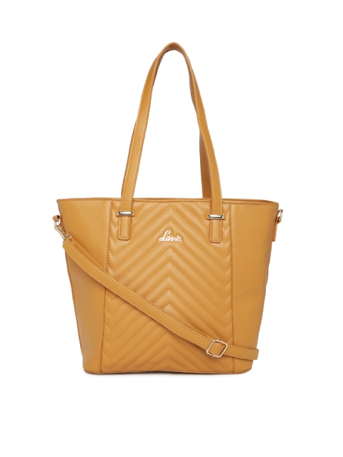 

Lavie Mustard Yellow Solid Shoulder Bag