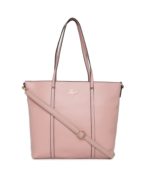 

Lavie Pink Solid Shoulder Bag