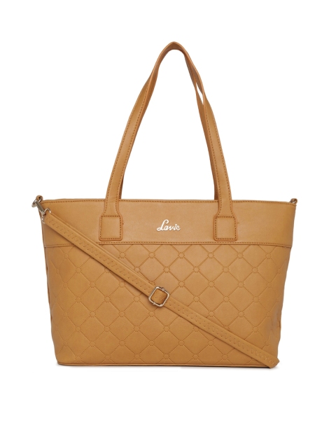 

Lavie Yellow Solid Shoulder Bag