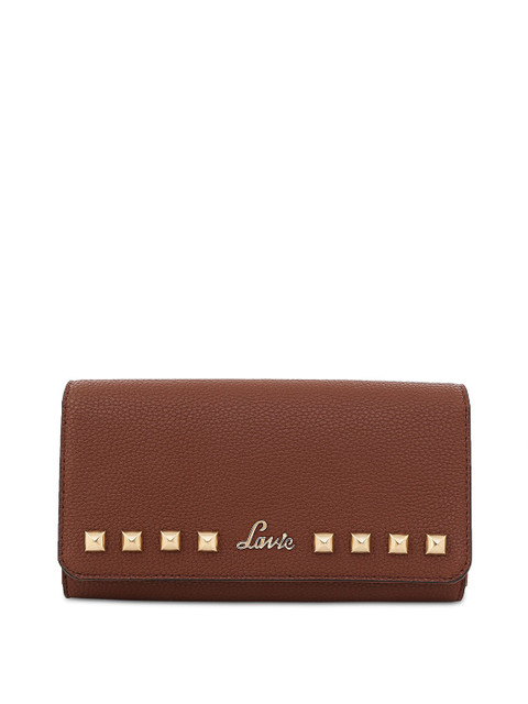 

Lavie Women Brown Solid Two Fold Wallet