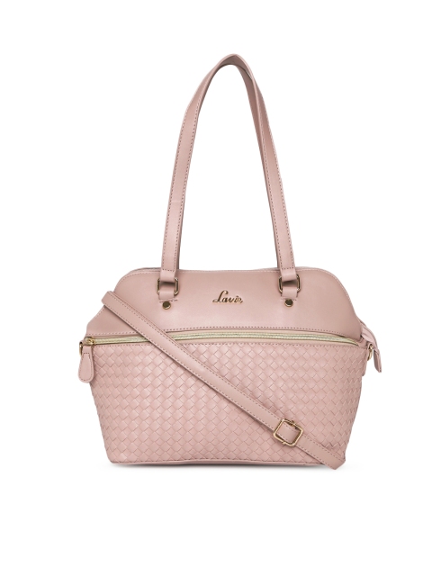 

Lavie Nude-Coloured Textured Shoulder Bag