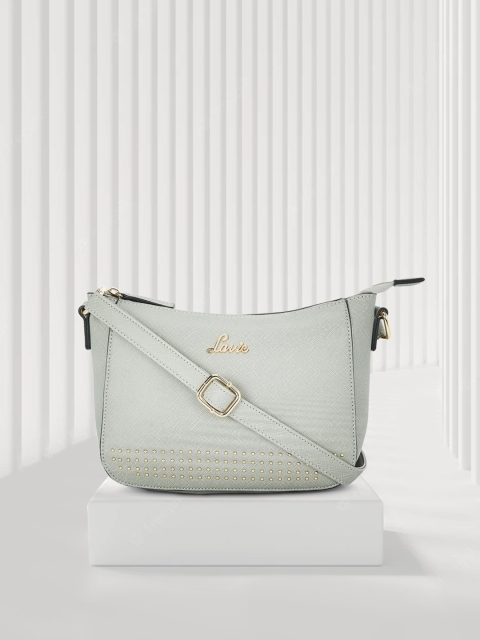 

Lavie Grey Textured Sling Bag