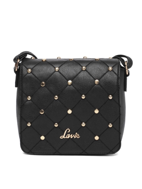 

Lavie Black Embellished Sling Bag