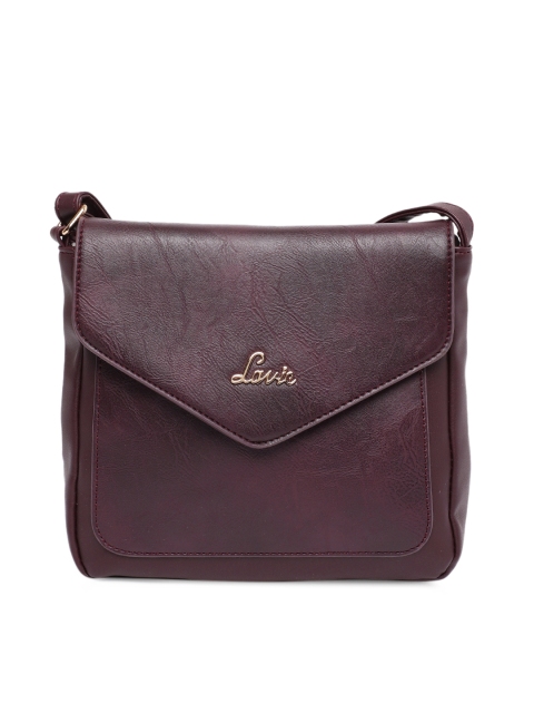 

Lavie Purple Solid Sling Bag