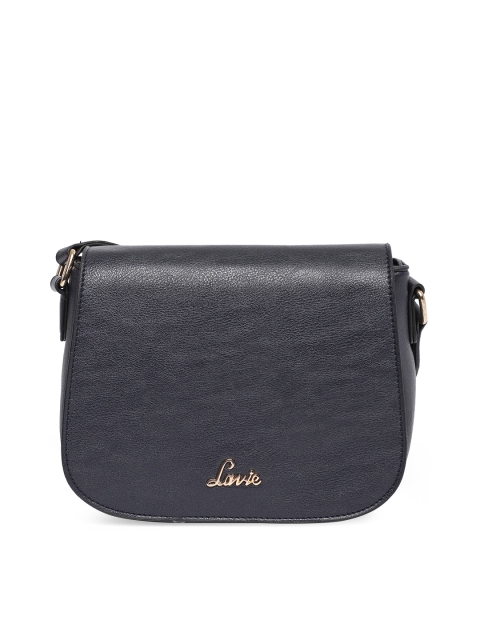 

Lavie Women Navy Blue Solid Sling Bag