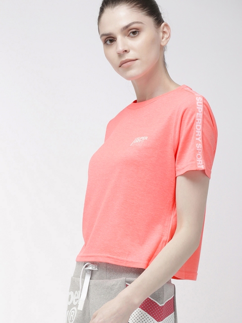 

Superdry Women Pink Solid Top