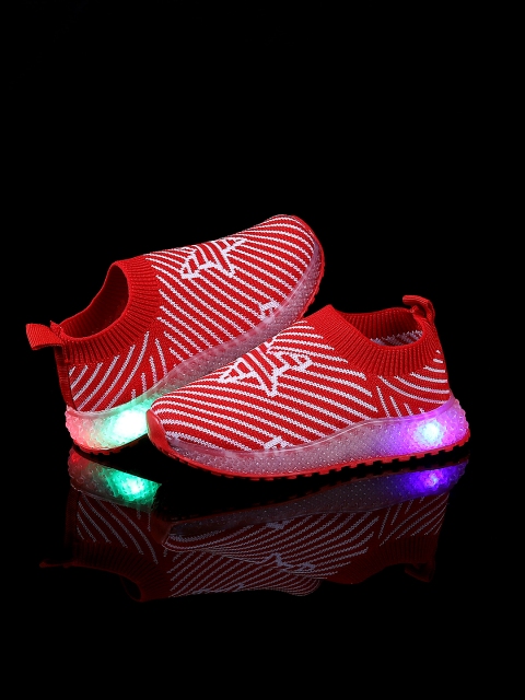 

Walktrendy Unisex Red Sneakers