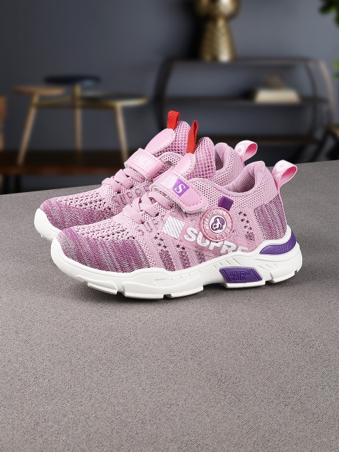 

Walktrendy Girls Pink Sneakers