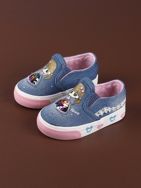 

Walktrendy Girls Blue Sneakers