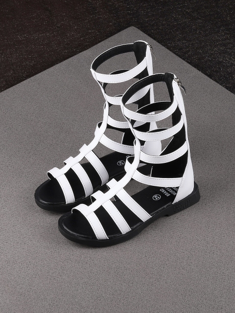 

Walktrendy Girls White Gladiators