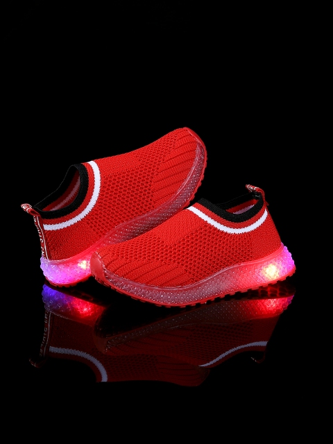 

Walktrendy Unisex Red Sneakers