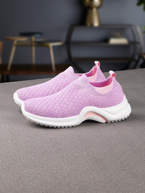 

Walktrendy Unisex Pink Sneakers