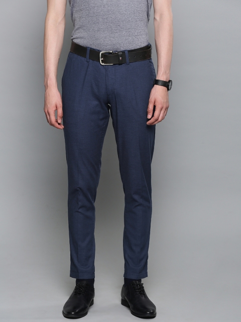 

Louis Philippe Sport Men Blue Slim Fit Self Design Chinos