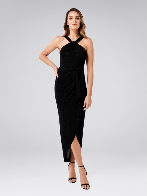

Forever New Women Black Sheath Dress