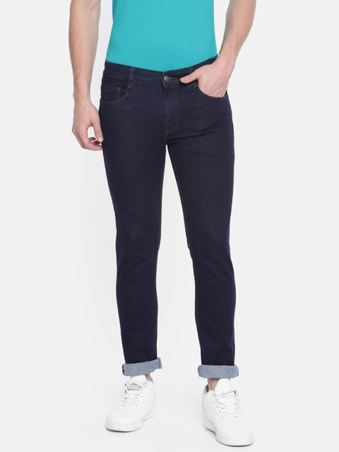 

Parx Men Blue Slim Fit Mid-Rise Clean Look Stretchable Jeans