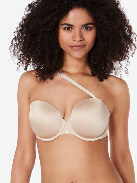 

Marks & Spencer Beige Solid Underwired Lightly Padded Everyday Bra N-ALMOND
