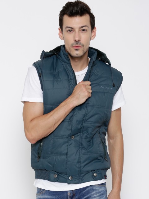 

LOCOMOTIVE Teal Green Padded Jacket