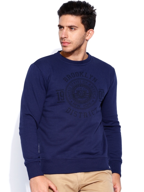 

Locomotive Navy Printed Sweatshirt, Navy blue