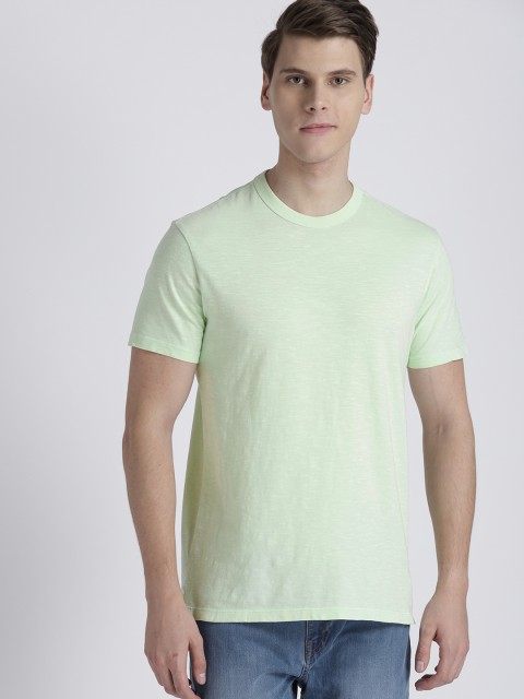 

GAP Men's Vintage Slub Jersey Crewneck T-Shirt, Green