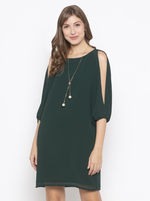 

Iti Women Green A-Line Dress