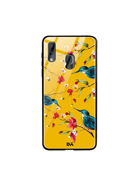 

DailyObjects Mustard Yellow Samsung Galaxy A30 Glass Case Cover