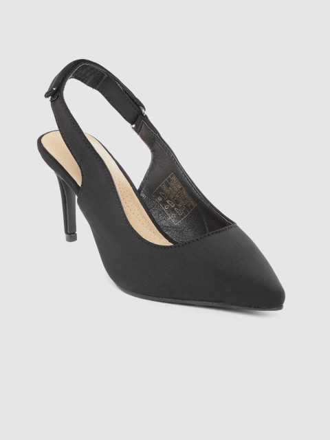 

Van Heusen Woman Black Solid Pumps