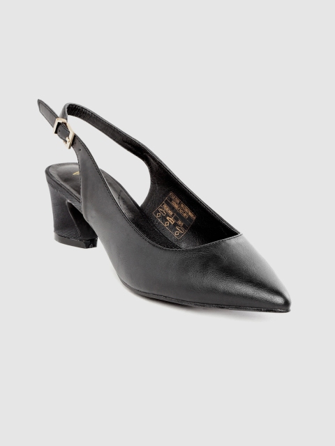 

Van Heusen Woman Black Solid Pumps