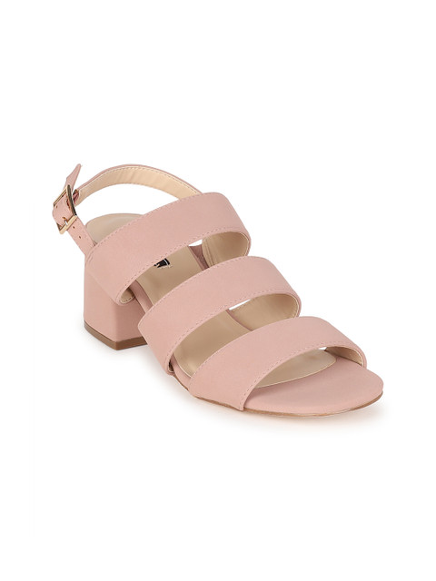 

Van Heusen Woman Dusty Pink Solid Heels