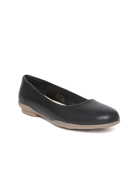 

Van Heusen Woman Women Black Solid Ballerinas