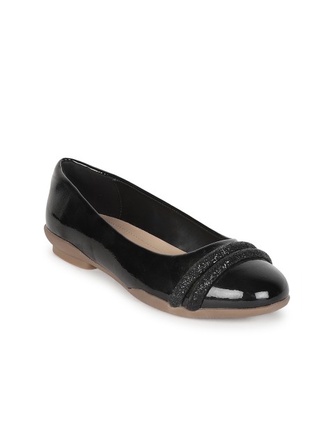 

Van Heusen Woman Black Solid Ballerinas