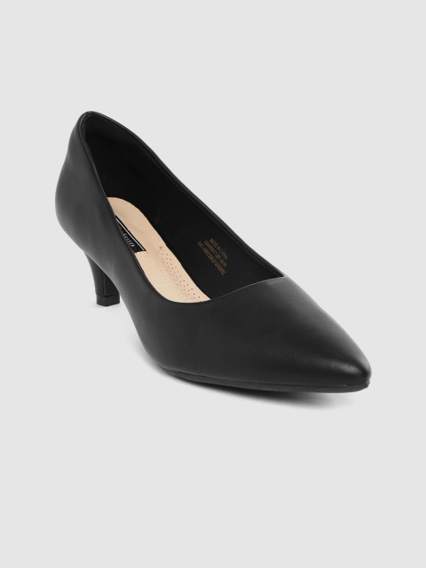 

Van Heusen Woman Women Black Solid Pumps