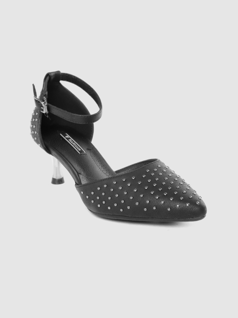 

Van Heusen Woman Black Embellished Pumps