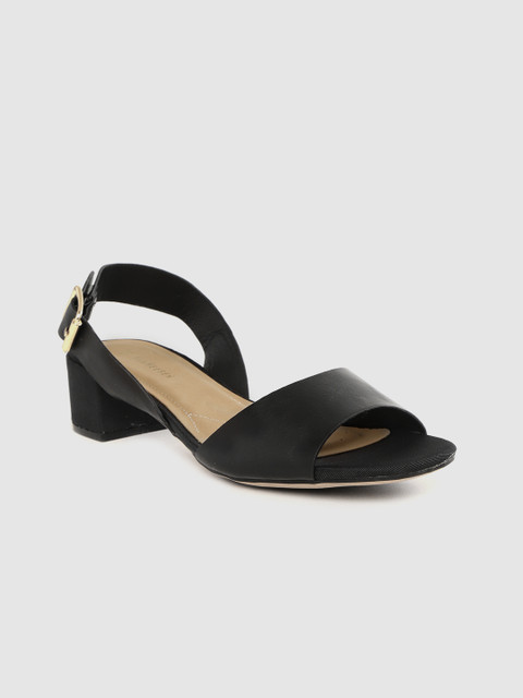 

Van Heusen Woman Black Solid Heels