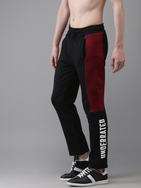 

Moda Rapido Men Black Solid Regular Fit Track Pants