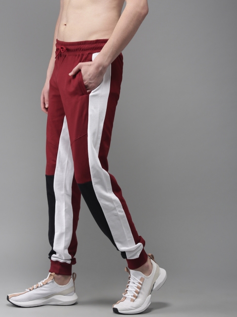 

Moda Rapido Men Maroon Solid Regular Fit Joggers