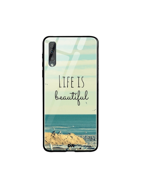 

DailyObjects Multicoloured Printed Samsung Galaxy A70 Glass Case Cover, Multi