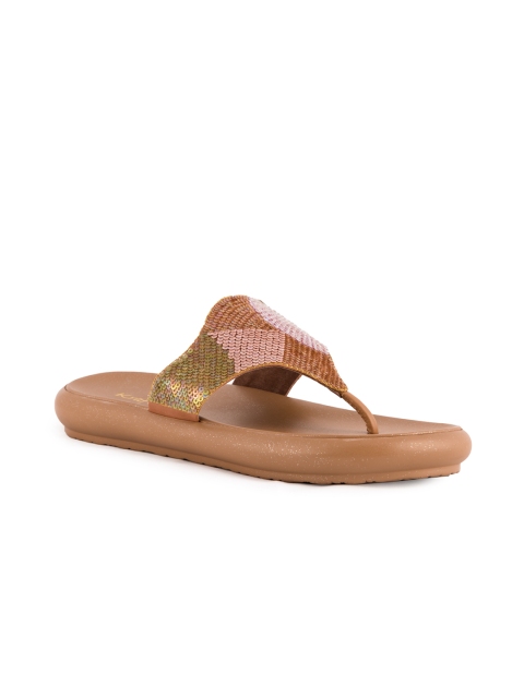

Kraft Cellar Women Brown Textured Flatforms