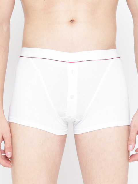

CR7 Cristiano Ronaldo Men White Solid Trunk 8000-47-1000
