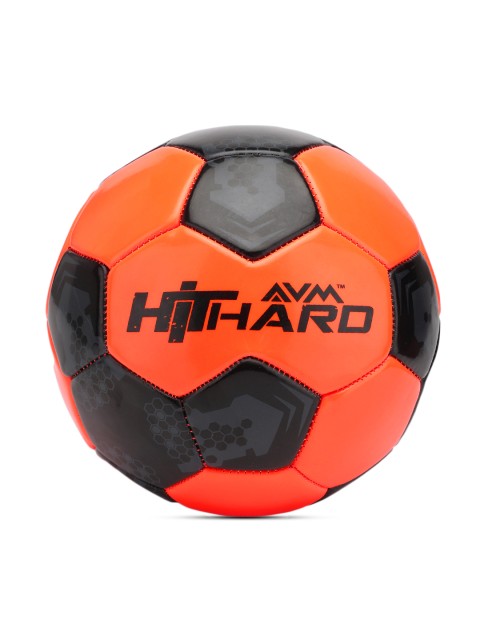 

AVM Orange & Black Hithard Size 5 Football