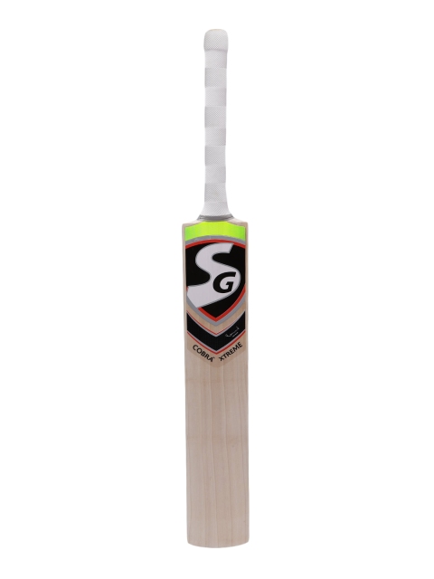 

SG Men Beige & White Printed Cobra Xtreme English Willow Cricket Bat