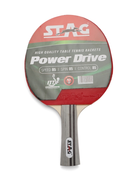 

STAG Black & Red Power Drive Table Tennis Bat