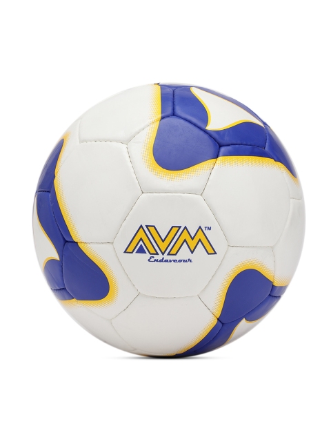 

AVM White & Blue Endaveour Size 5 Football