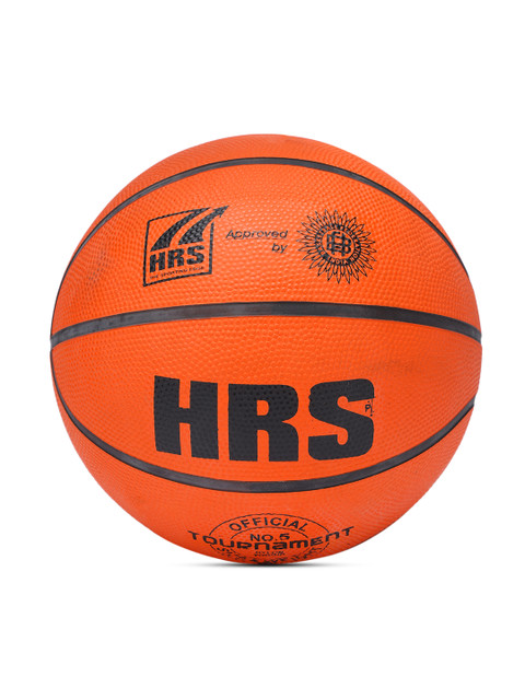 

HRS Unisex Orange Printed Tournament Basketball