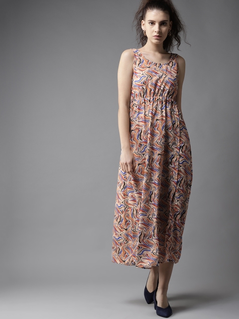 

Moda Rapido Women Multi-Coloured Printed A-Line Dress