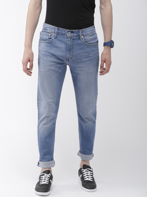 

Levis Men Blue 512 Slim Taper Fit Mid-Rise Clean Look Stretchable Jeans