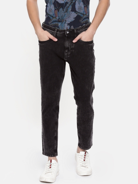 

Ed Hardy Men Black Skuller Super Slim Fit Mid-Rise Clean Look Stretchable Jeans